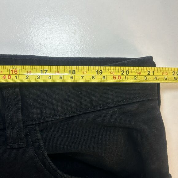 Carhartt Black Jeans Size 42x32 Relaxed Fit Straight Leg Pants - Picture 7 of 8